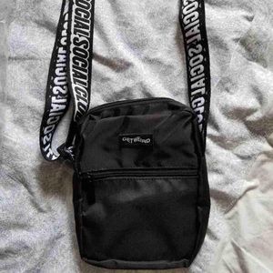 Antisocial Social Black Shoulder Bag